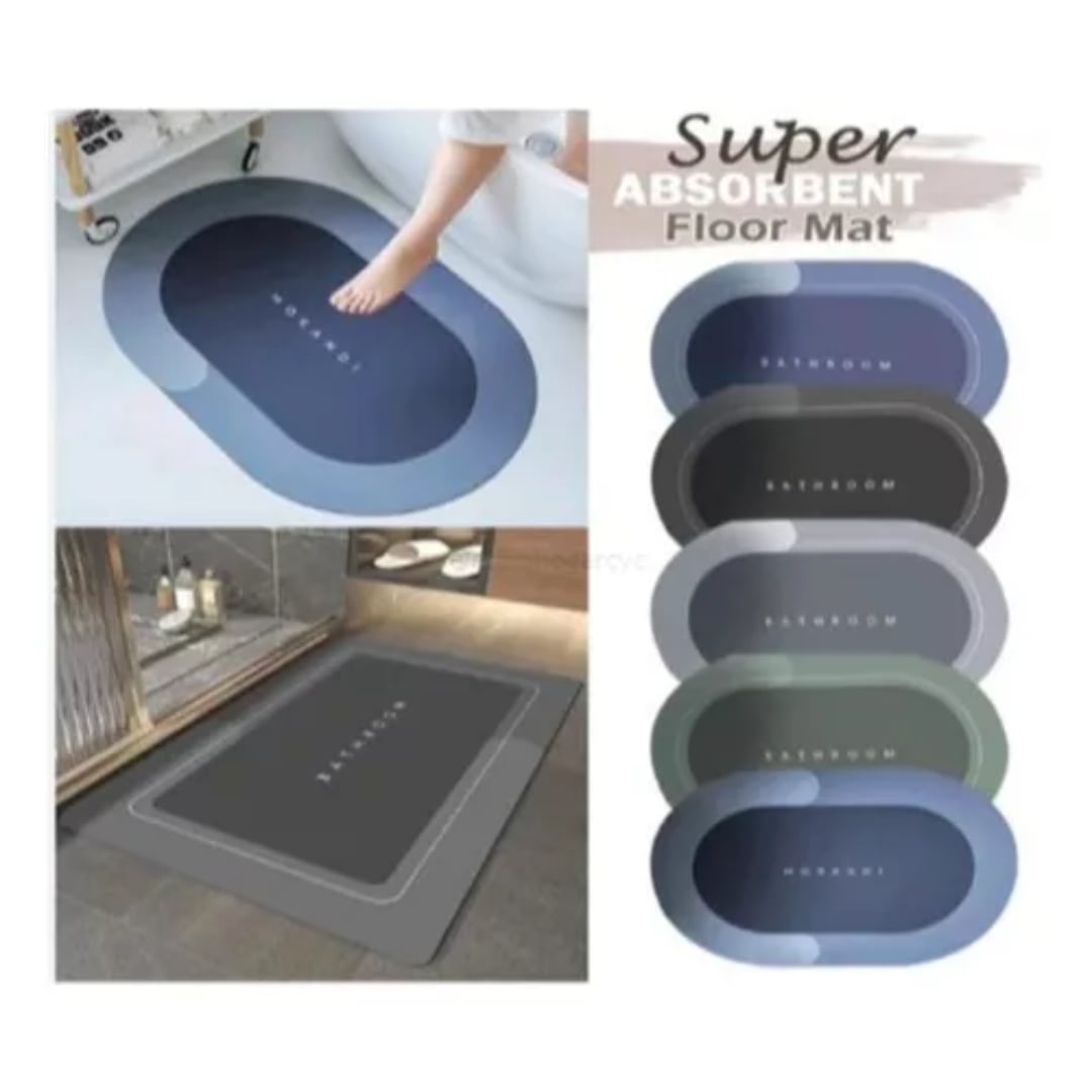 ALFOMBRA PARA BAÑO SUAVE, SEGURA Y SECADO RAPIDO.🌟🌟🌟🌟🌟