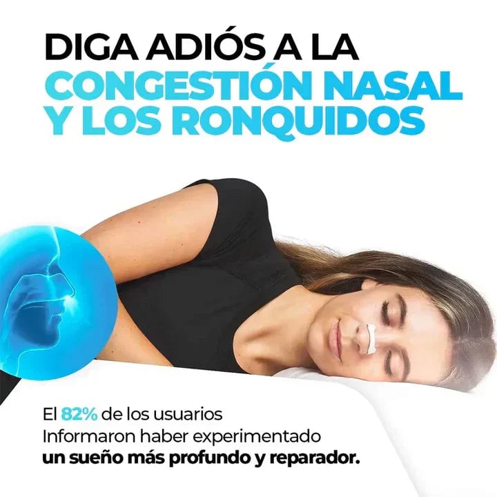 AirZen™ Kit 4 dilatadores nasales + 30 parches magnéticos