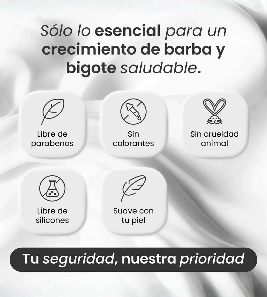 2X1 Bálsamo para Crecimiento de Barba Ultra Potente con Minoxidil 20% | 100mL