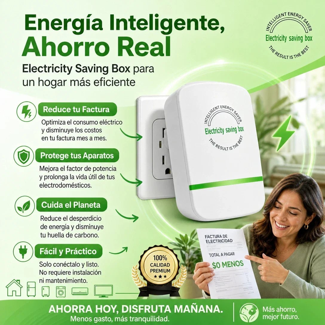 PowerSaver Pro™ Sistema Inteligente de Optimización Eléctrica  