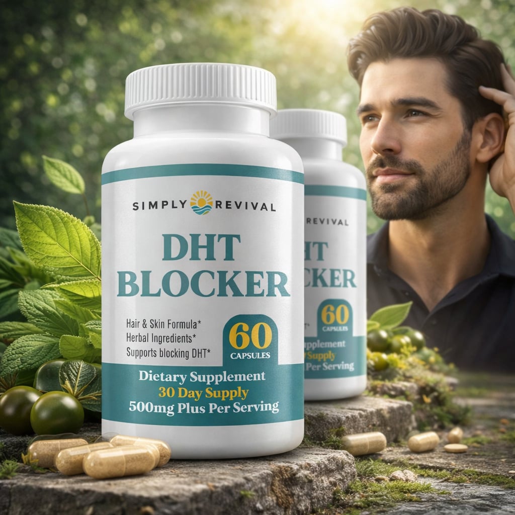 Fórmula Capilar DHT Blocker™ | Apoya el Crecimiento y Fortalece tu Cabello 👨⚕️