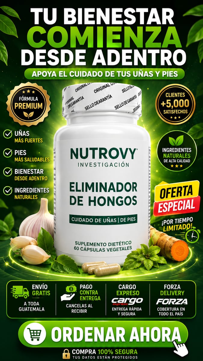 Nutrovy Eliminador De Hongos Uñas + ENVIO GRATIS