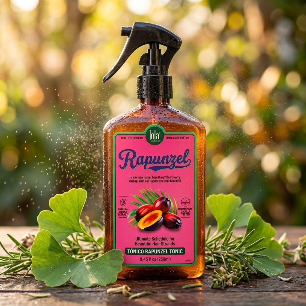 Recupera la Fuerza y el Volumen de tu Cabello con la Potencia del Tónico Rapunzel