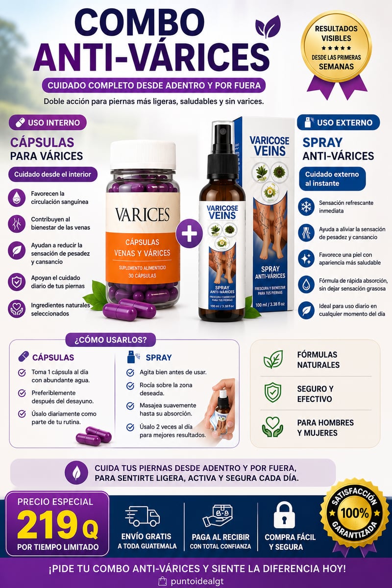 🌿 ¡Recupera la Ligereza de Tus Piernas con el Poder del Doble Cuidado