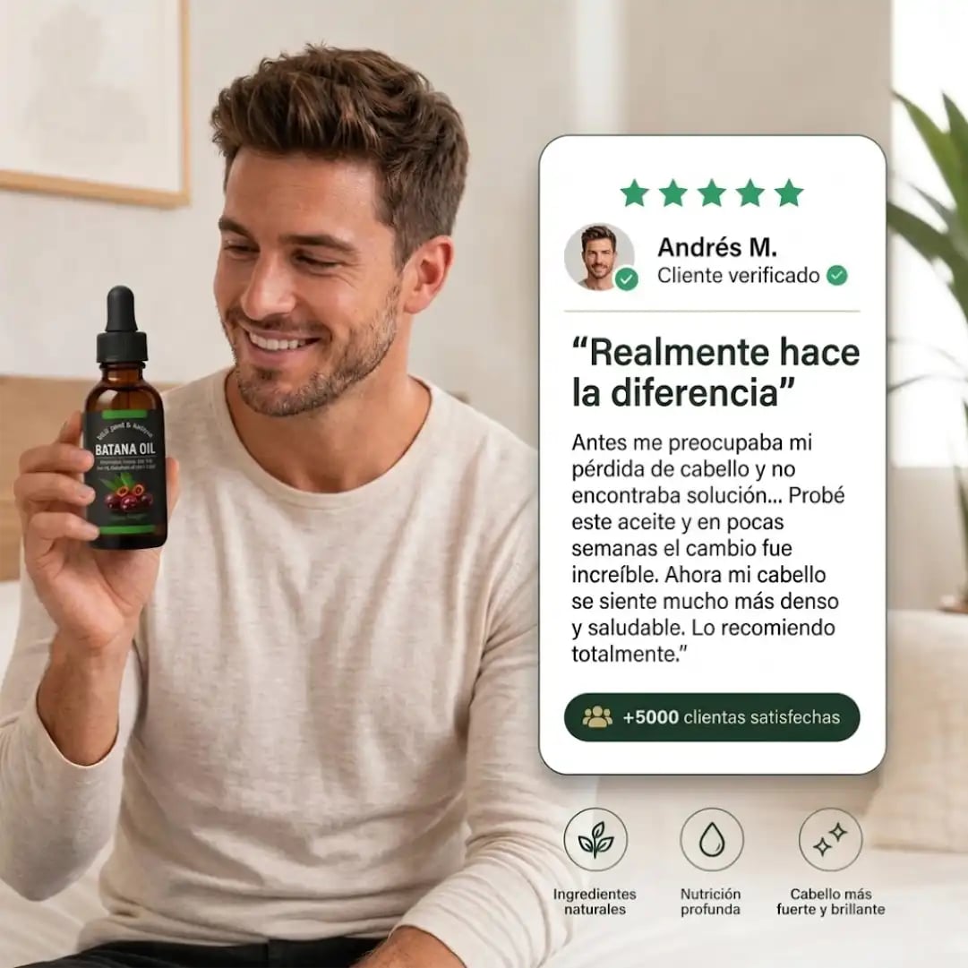 Batana Luxe – Crecimiento y Reparación Capilar