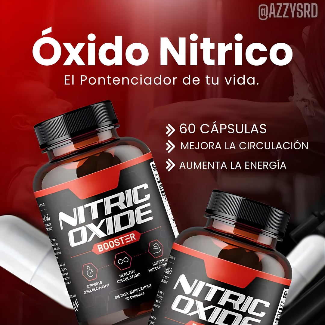 NITRIC OXIDE POTENCIA TU VIDA NO MAS RAPIDITOS 🔥 + ENVIO GRATIS A TODA COSTA RICA