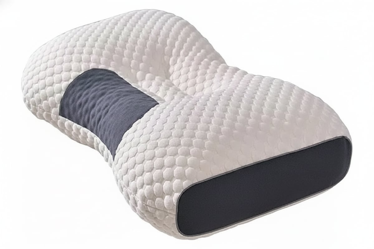 SleepMax™ — Almohada Ortopédica Inteligente 3D