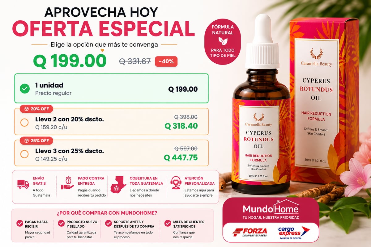 Oferta especial de Cyperus Rotundus Oil
