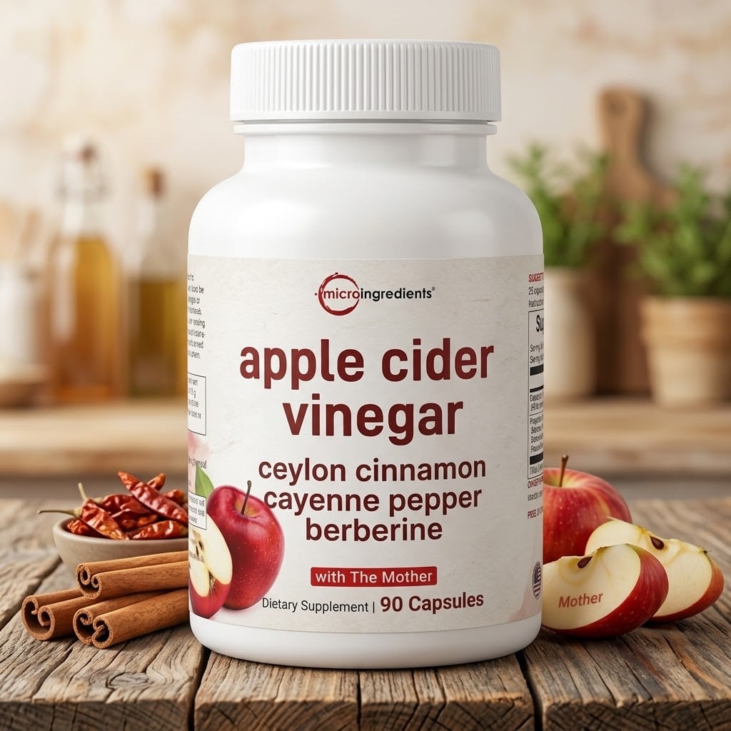 VINAGRE DE MANZANA 90 CAPS