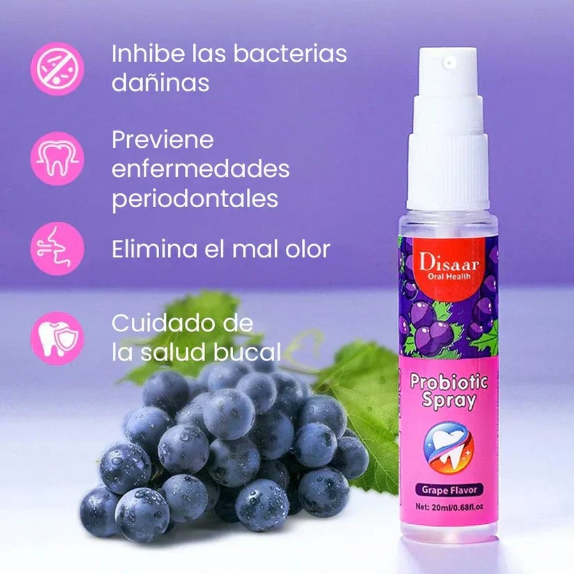 Spray Probiótico Para El Mal Aliento 2x1
