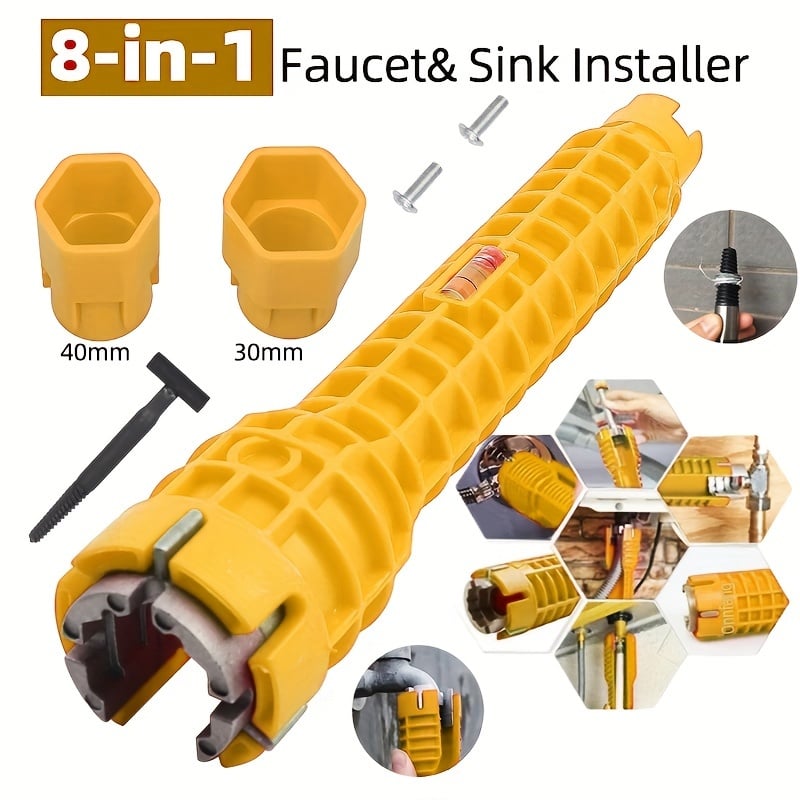 ULTIMAS UNIDADES - LLAVE MULTIUSO PARA PLOMERIA + ENVÍO GRATIS 🎁