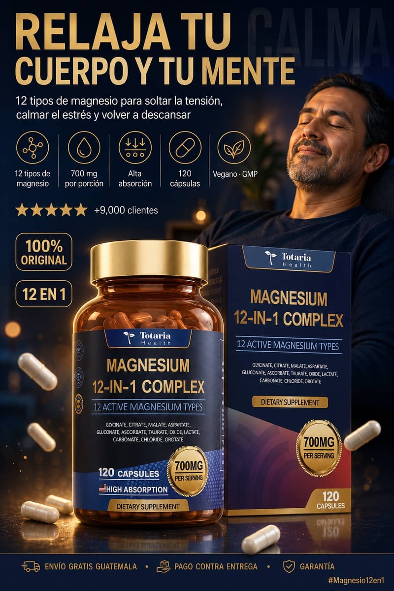 Complejo de Magnesio 12 en 1