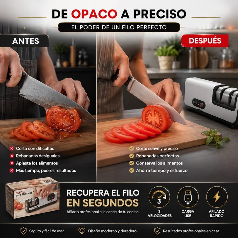 AFILADOR ELÉCTRICO / PAGO CONTRA ENTREGA