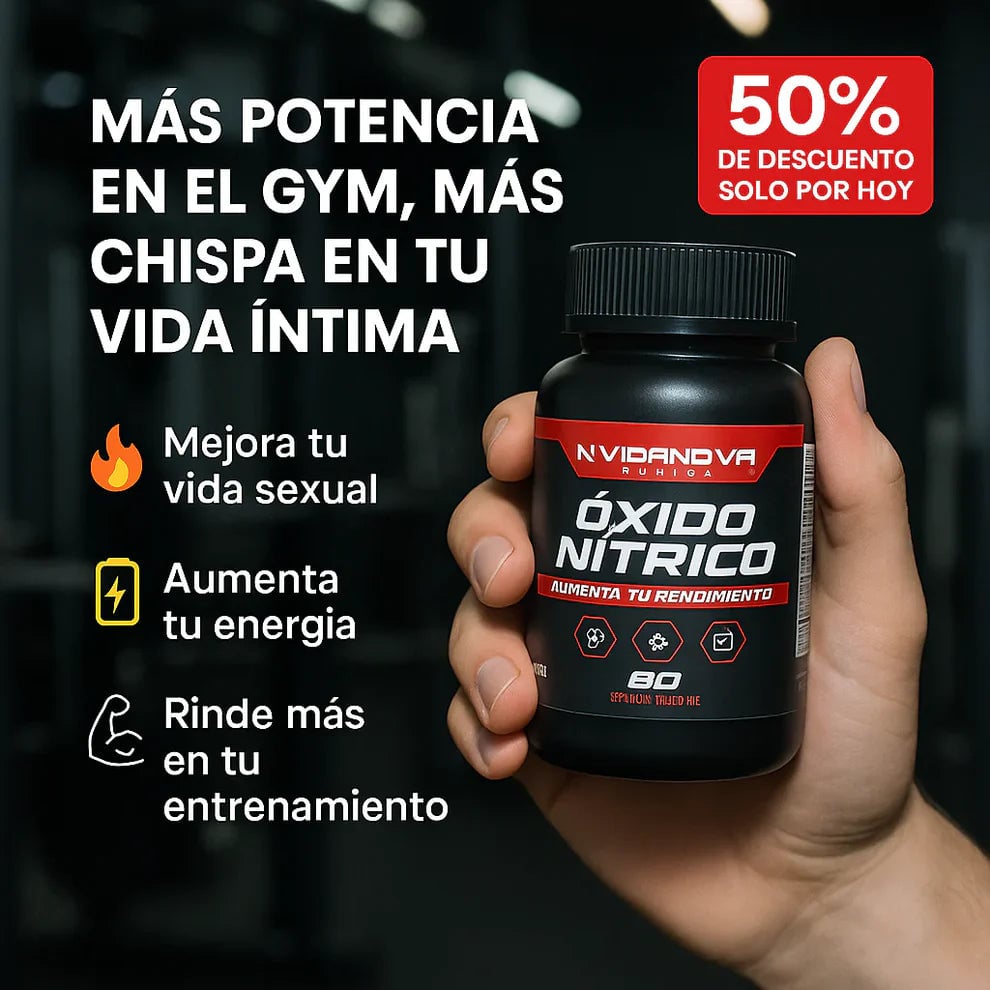 NITRIC OXIDE POTENCIA TU VIDA NO MAS RAPIDITOS 🔥 + ENVIO GRATIS A TODA COSTA RICA