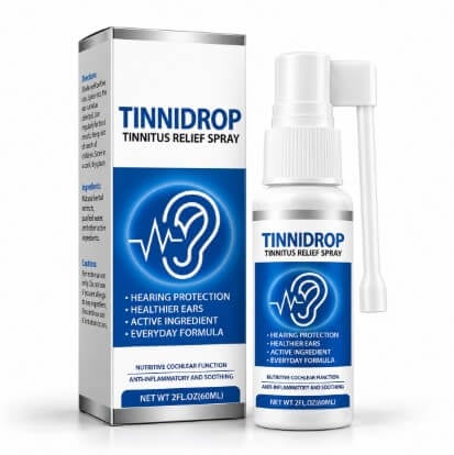 🌿TinniDrop® para el Cuidado Auditivo – Limpieza Suave y Alivio Calmante para Oídos Saludables 🧼