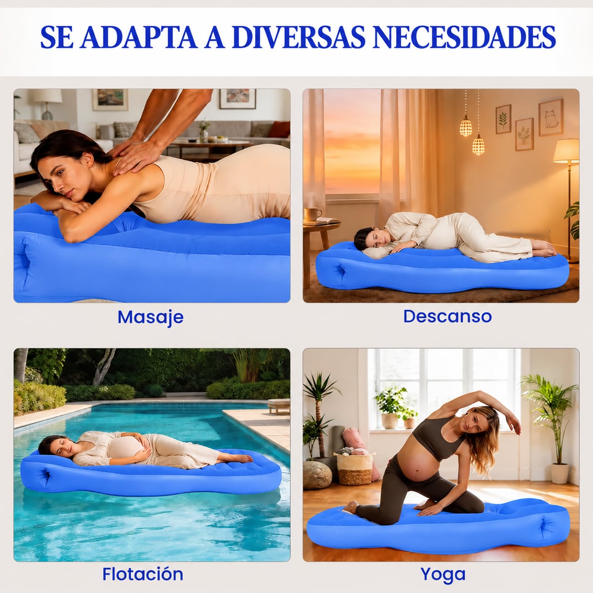Colchón Inflable para Embarazadas - Descansa cómoda cada noche