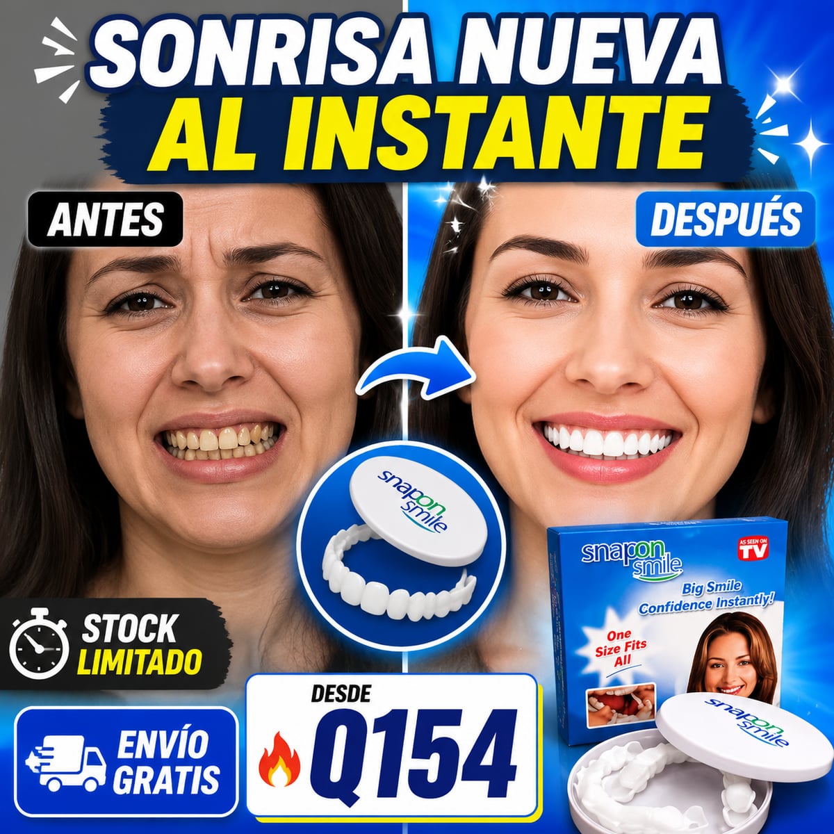 APROVECHA LA OFERTA - Carillas Dentales + ENVIO GRATIS 🚚