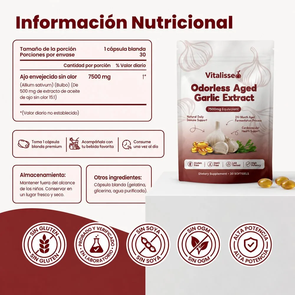 Información nutricional