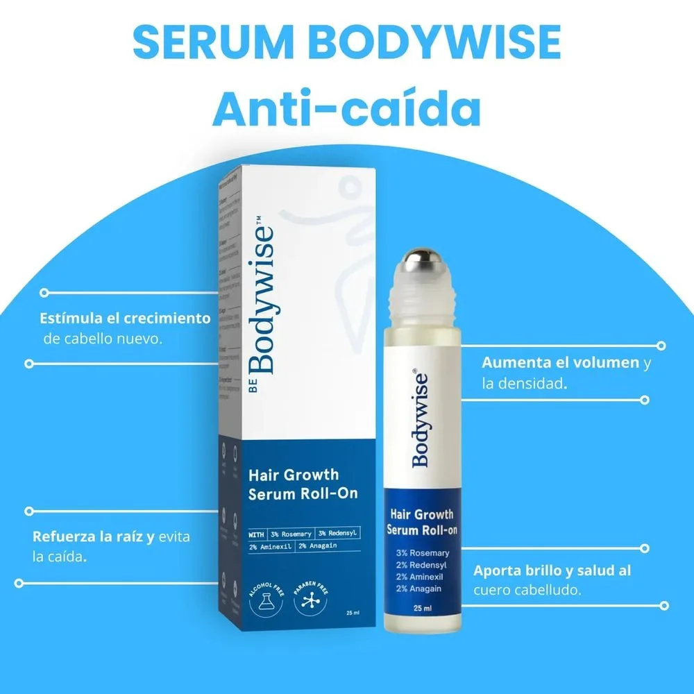 Sérum Bodywise anticaída