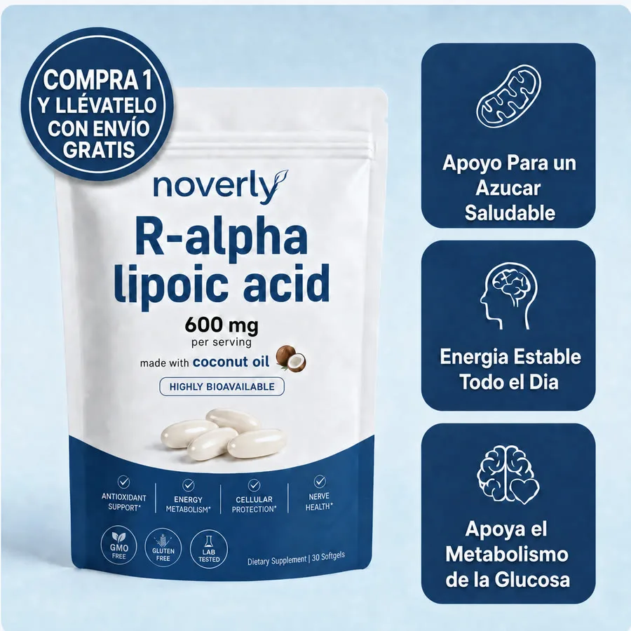 Noverly R-Alfa Lipoico 600 mg
