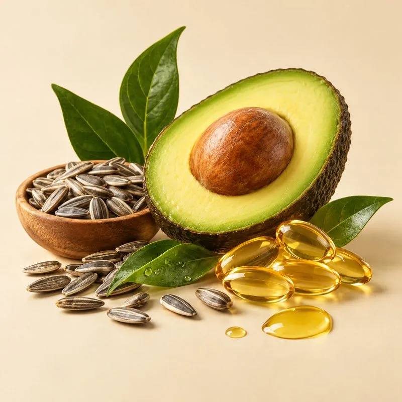 Vitamina E y antioxidantes