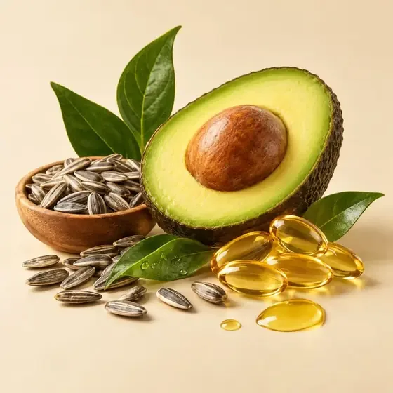 Vitamina E y antioxidantes