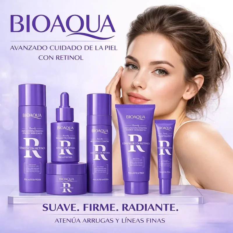 Kit facial BIOAQUA con retinol